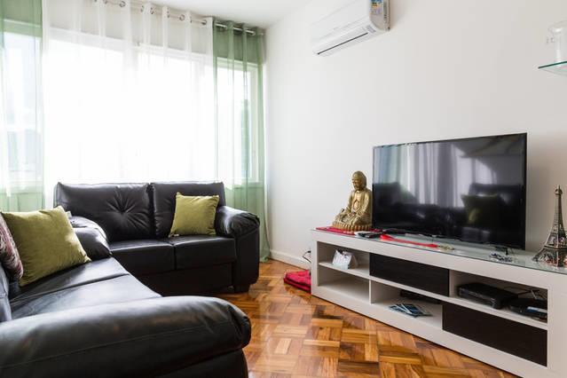 Ocean Breeze - 3 Quartos, 2 Banheiros, Garagem, Ar Condicionado, Moderno, Silencioso, Andar Alto, Vista Livre, Internet 250Mbps, 2 Tvs Smart, Praia Ipanema, Metro, Porteiros 24 Hrs E Seguranca 24Hrs, 2 Elevadores Rio de Janeiro Buitenkant foto